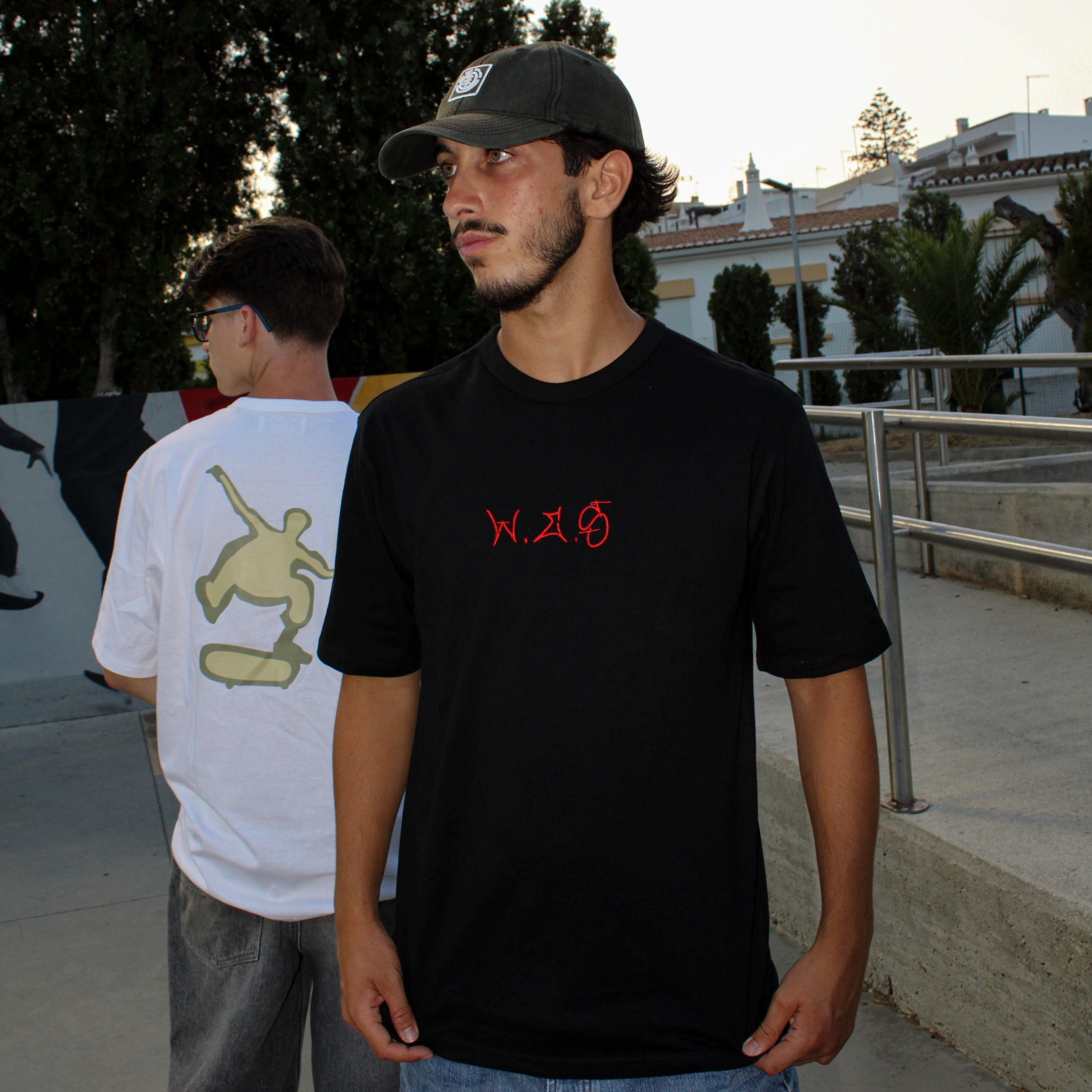 Wag T-shirt Preta